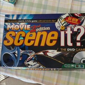 Scene Weaver Scene It? Movie 2nd Edition Game - Blue and Yellow Box